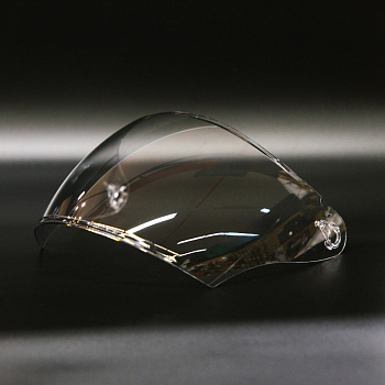 Визор для открытого дорожного мотошлема SHOCK R2 Прозрачный