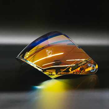 Визор для открытого дорожного мотошлема SHOCK R2 Красный